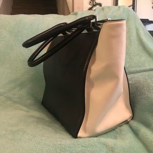 MICHAEL KORS LANA COLORBLOCK LEATHER TOTE HANDBAG